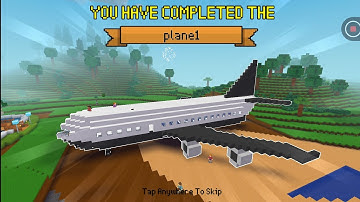 Plane - Block Craft 3d: Building Game