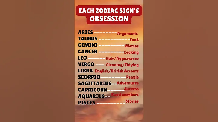 INTENSE OBSESSION of Each Zodiac Sign | Zodiac Insights Signs TikTok #shorts #zodiacsigns #zodiac - DayDayNews