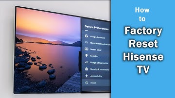 [Hisense Smart TV] How to Factory Reset (With/Without Remote)