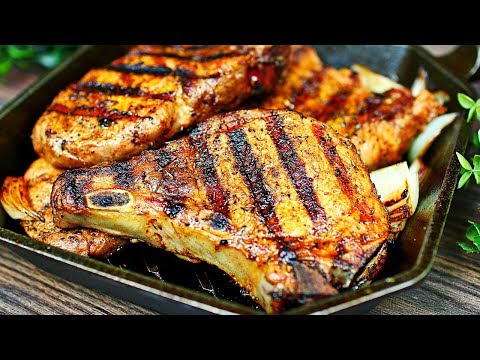 How to make Tender grilled Pork Chops - Perfectly grilled Pork Chops Recipe