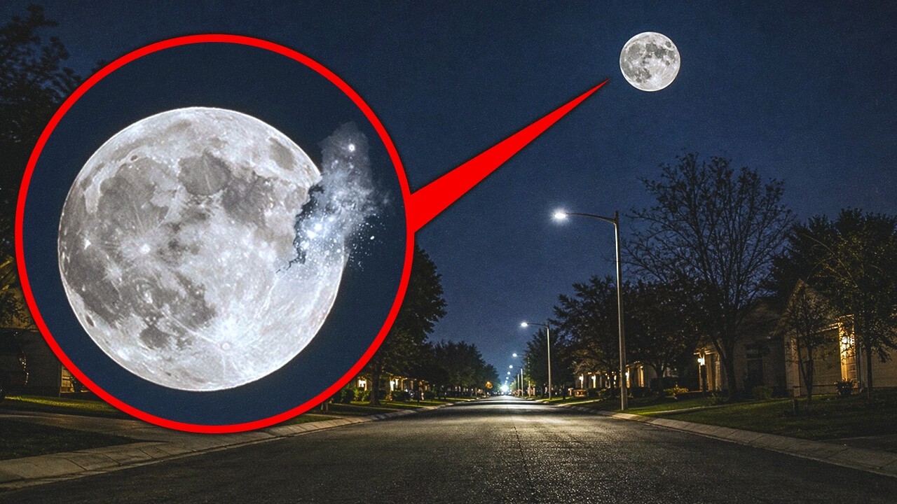 What If a Part of the Moon Split Off and Came to Earth? SPACE DOCUMENTARY