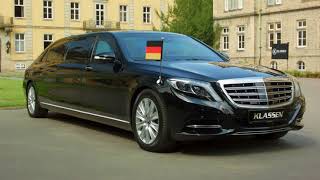 Sonderschutzfahrzeug KLASSEN auf Basis der Mercedes-Benz MAYBACH