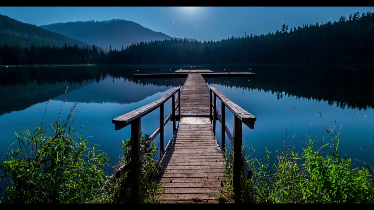 Som pra relaxar, com paisagem relaxante