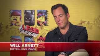 LEGO interview with (Emmet) Chris Pratt and Batman (Will Arnett)
