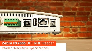 Zebra FX7500 UHF RFID Reader | Reader Overview & Specifications