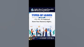 Types of Leaves in HR | What is Leave? | Leave Policy Explained (India)