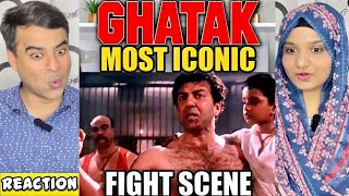 GHATAK Movie Sunny Deol Most Iconic Fight Scene Reaction | Sunny Deol | Danny Denzongpa | Ghatak