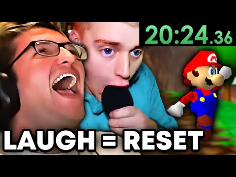 A speedrun, but I reset if chat makes me laugh