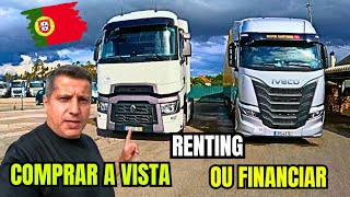 FINANCIAR, RENTING OU COMPRAR A VISTA CAMINHÕES EM PORTUGAL 