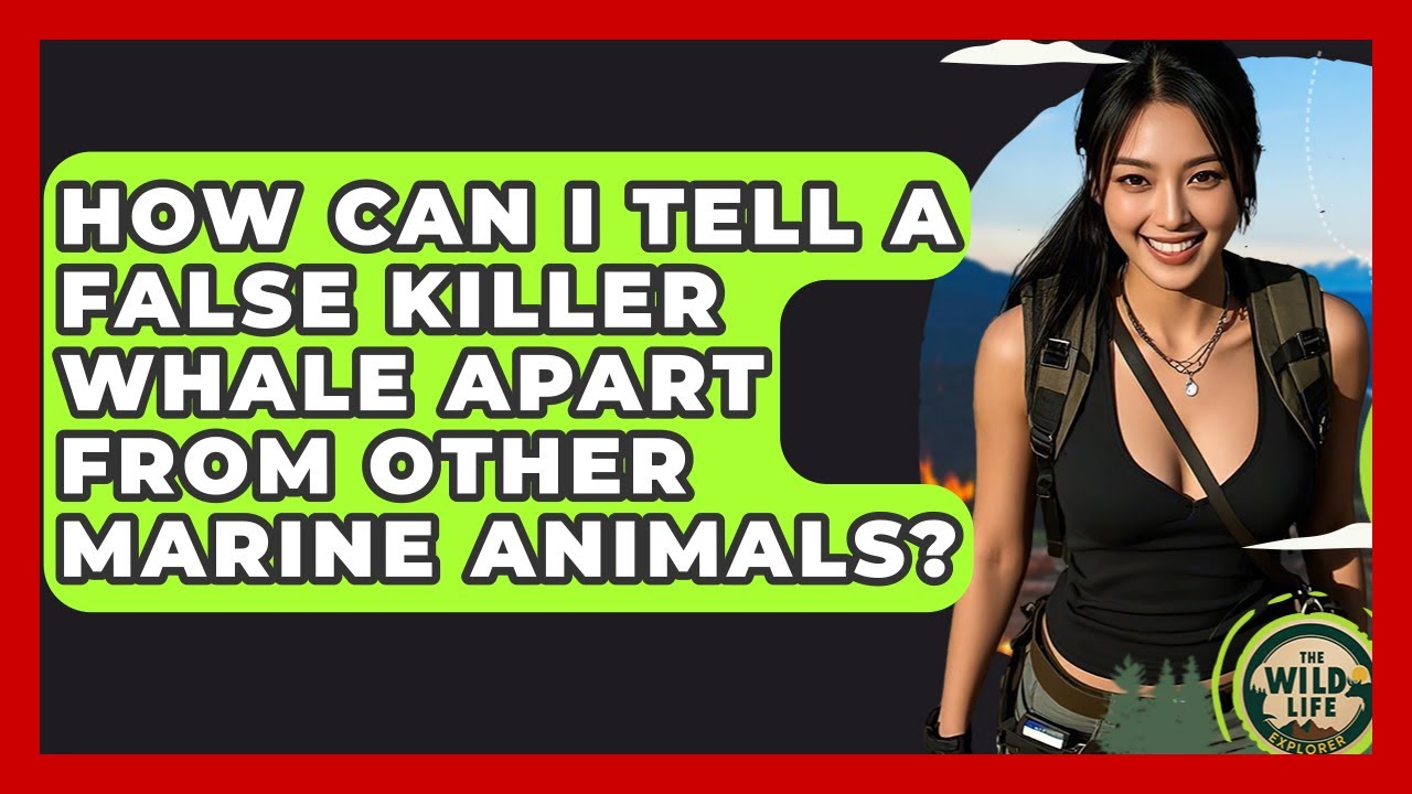 How Can I Tell A False Killer Whale Apart From Other Marine Animals? - The Wild Life Explorer