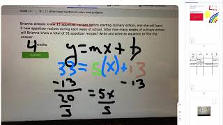 L11 - Write linear functions to solve word problems