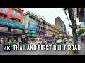 4k walk bangkok charoen krung road asiatique wat yannawa krungthep bridge