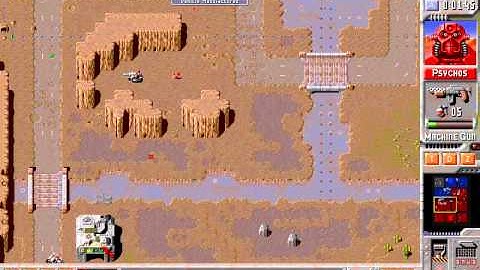 Прохождение Zed [The Bitmap Brothers] level 3 | Z game longplay (walkthrough)