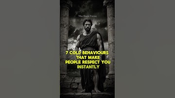 7 Cold Behaviors That Make People Respect You Instantly