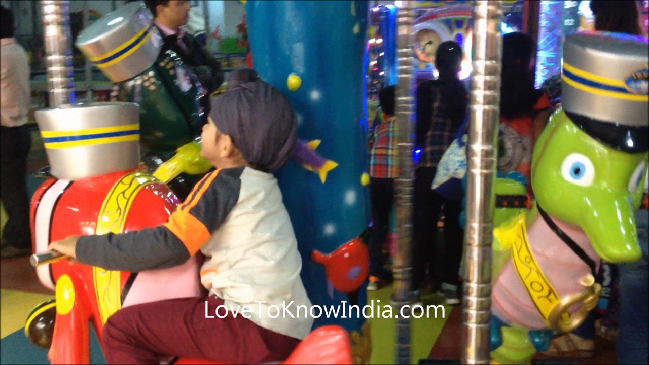 Kids Game Zone FunCity Elante Mall Chandigarh YouTube