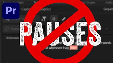 Automatically delete pauses and filler words