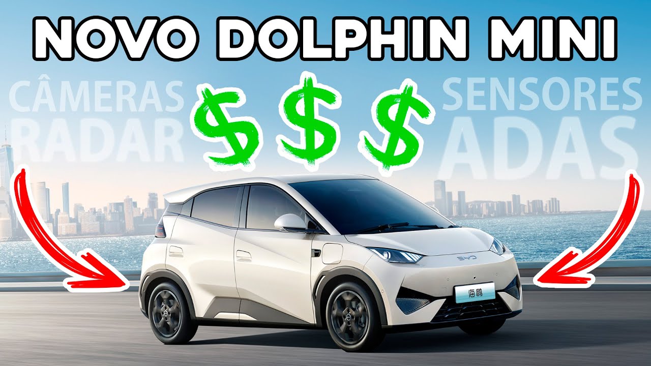 Novo DOLPHIN MINI com ADAS e Direção Autônoma!