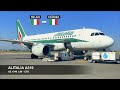 Welcome to the new linate  alitalia a319  milan lin  catania  economy class