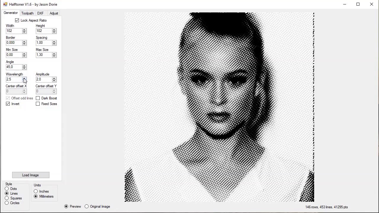 Crear codigo g con Halftone YouTube