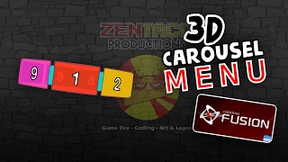 3D Carousel Menu for Clickteam Fusion 2.5