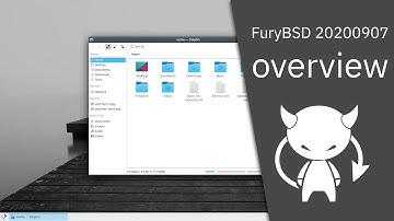 FuryBSD 20200907 overview  |  Unleash the Fury