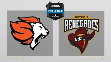CS:GO - Selfless vs. Renegades [Cache] Map 1 - ESL Pro League Season 5 - NA Matchday 15