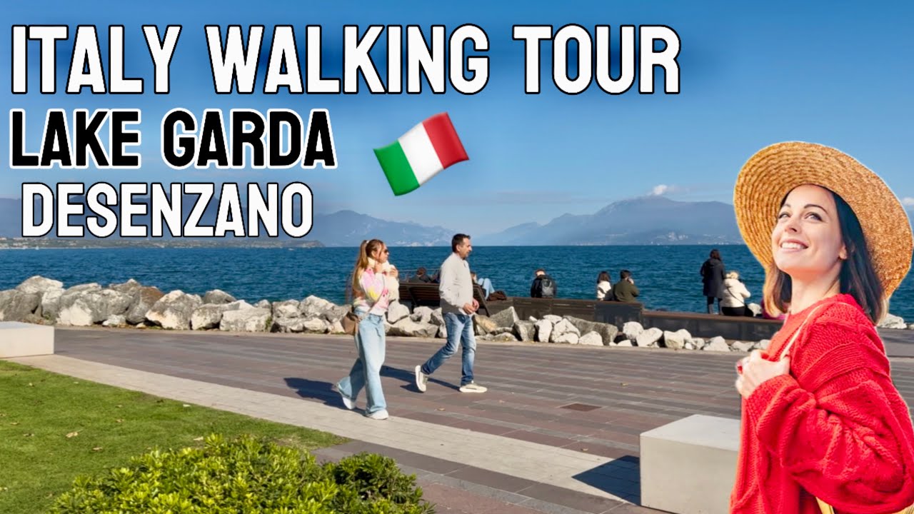 𝐃𝐞𝐬𝐞𝐧𝐳𝐚𝐧𝐨 𝐝𝐞𝐥 𝐆𝐚𝐫𝐝𝐚 𝐖𝐚𝐥𝐤𝐢𝐧𝐠 𝐓𝐨𝐮𝐫 🇮🇹 | 𝐁𝐞𝐚𝐮𝐭𝐢𝐟𝐮𝐥 𝐋𝐚𝐤𝐞 𝐆𝐚𝐫𝐝𝐚 𝐈𝐭𝐚𝐥𝐲 𝟒𝐊 𝐇𝐃𝐑 | 𝐑𝐞𝐥𝐚𝐱𝐢𝐧𝐠 𝐒𝐭𝐫𝐞𝐞𝐭 𝐖𝐚𝐥𝐤