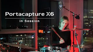 Portacapture X6 In Session #1 - Recording Drums with 32-bit Float Field Recorder
Using only the Portacapture X6s internal microphones, this project is a series of sessions where the sounds of various musical instruments and vocals are captured in unique environments around the world, all made possible by this single audio recording device.
https://tascam.com/us/product/portacapture_x6/top
For more Information: www.tascam.com
Subscribe to TASCAM USA: https://www.youtube.com/TASCAMUSA?sub_confirmation=1
Have further questions? Contact the TASCAM Tech Support Team here: https://tascam.com/us/support/contact
Signup for the TASCAM Newsletter: https://bit.ly/2kHntdW
Shop TASCAM Refurbished Gear & T-Shirts: https://reverb.com/shop/tascams-gear-outlet
Facebook - https://www.facebook.com/tascamus/
Instagram - https://www.instagram.com/tascam_official/
Twitter - https://twitter.com/TASCAMpro
Linkedin - https://www.linkedin.com/company/tascam/ Portacapture X6 In Session #1 - Recording Drums with 32-bit Float Field Recorder