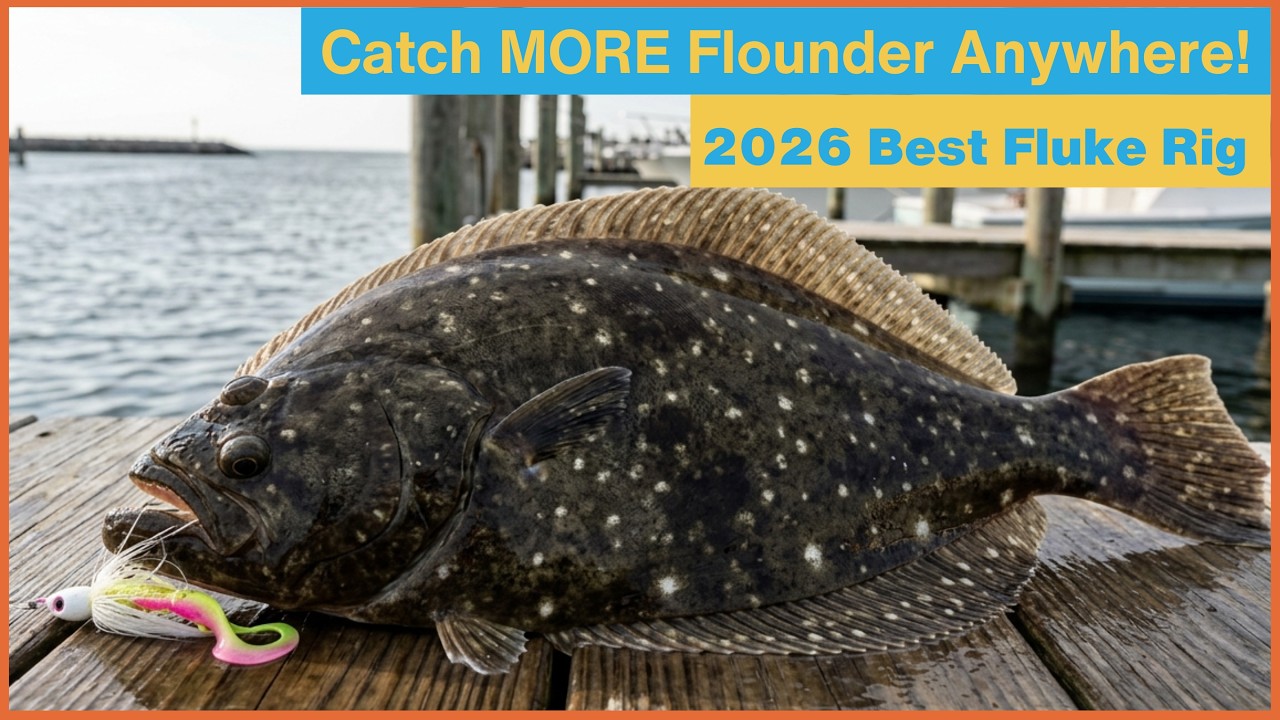 ⁣BEST Fluke Rigs 2026: Catch MORE Flounder Anywhere!