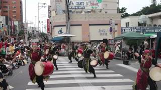 Eisa-Crew CROW 沖縄国際通り 2012年5月27日 Parts 3
