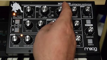 Making of Arcade - Moog Minitaur Bass Sound