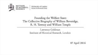 The Collective Biography of William Beveridge, R. H. Tawney and William Temple