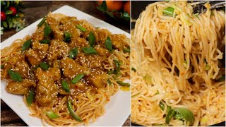 How to Make Mouth-Watering Orange Chicken with Spaghetti Recipe By Chef Maria | Winter Easy Recipe