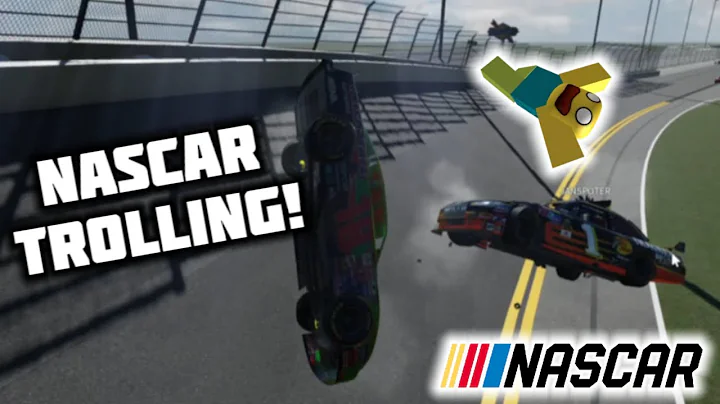 TROLLING ROBLOX NASCAR RACES! | just daytona. (Roblox)