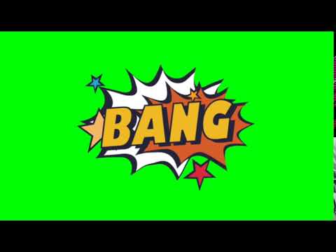 BANG   ANİMASYONLU GREEN SCREEN EFEKT!