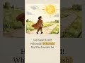 Read-Along: The North Wind And The Sun ☀️ Learn to Read with Aesop's Fables #Shorts