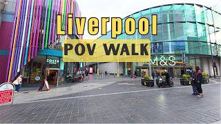 Liverpool City Centre Walk 2026 🇬🇧 | Bold Street to Albert Dock | 4K POV