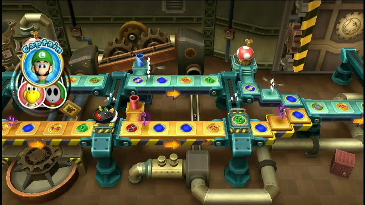 Mario Party 9: Solo Mode #8: Luigi: Bob-Omb Factory