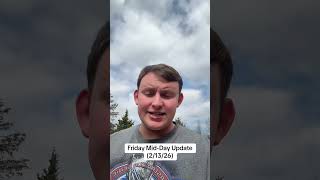 Friday Mid-Day Update (2/13/26) #arkansasweather #weather #epicweather #arwx #arklatex #rain #clouds