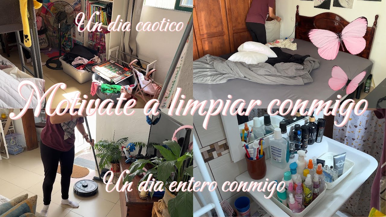 Motivate a limpiar conmigo,un dia completo conmigo,dia caotico🌸