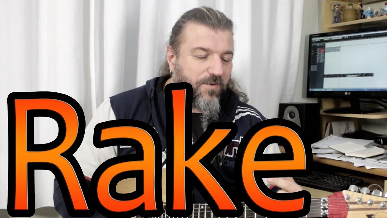 O que é "Rake" Dicionário de Guitarra YouTube