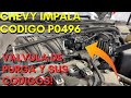 Chevy Impala Codigo P0443 y P0496 - Valvula de Purga