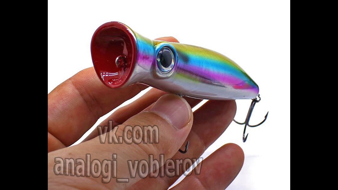 Копия - Halco Roosta Popper 80 (от FISHALL) - Попер 80мм с Алиэкспресс