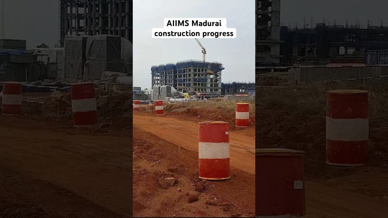 AIIMS #Madurai construction progress