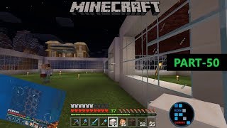 MINECRAFT | BUILDING A SHOPPING MALL AND ELEVATOR WITH SOUL SAND AND MAGMA BLOCK#50
