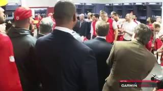 Chiefs vs Falcons Postgame Celebration