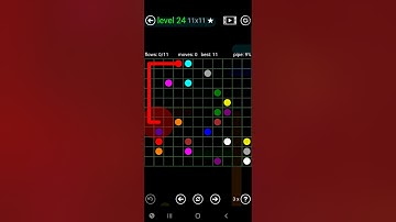 How To Solve Flow Free Premium 11x11 Mania Level 24 Hard Board Walk Through Solution Walkthrough