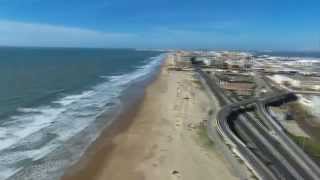 Parrot Beobop Drone Cortadura and Salinas from Cadiz