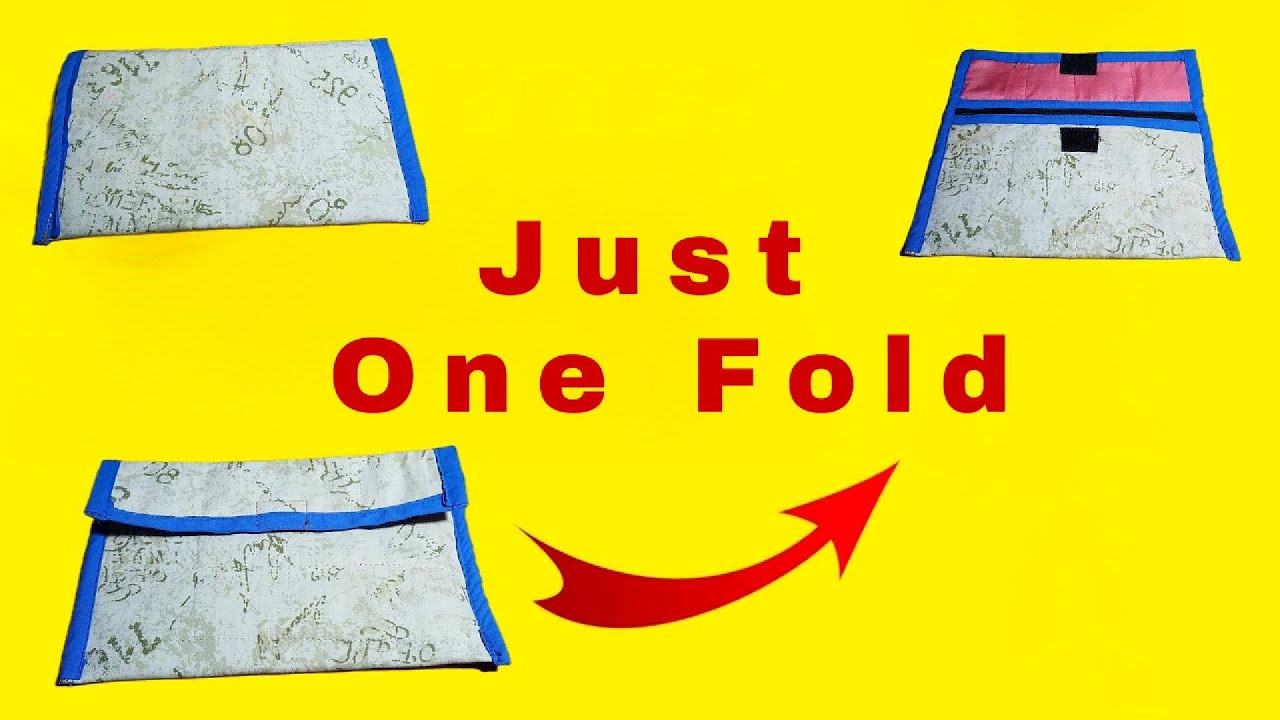 Всего один сгиб 😱 Удивительный швейный трюк!