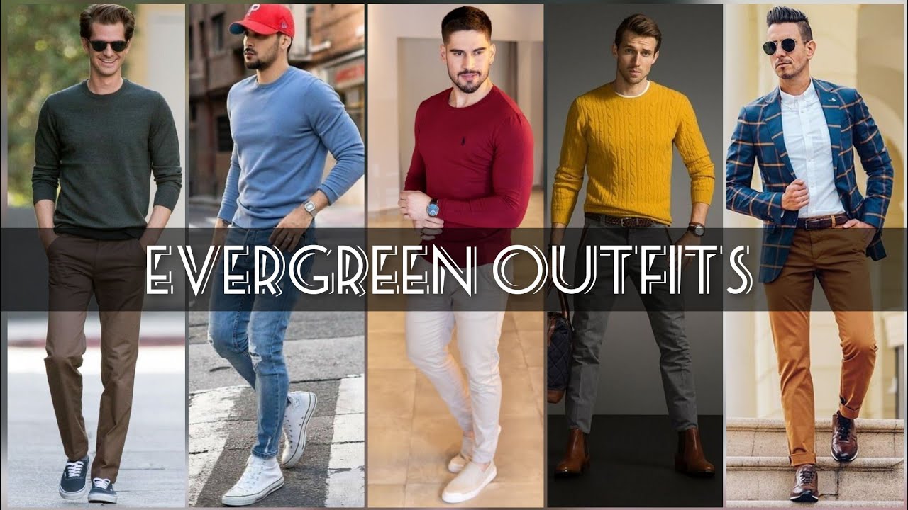 50 Different Colors Pants Combination Outfits|Men's Casual Wear ...